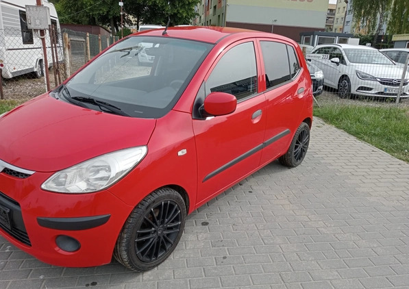 Hyundai i10 cena 11900 przebieg: 130000, rok produkcji 2010 z Łomża małe 211